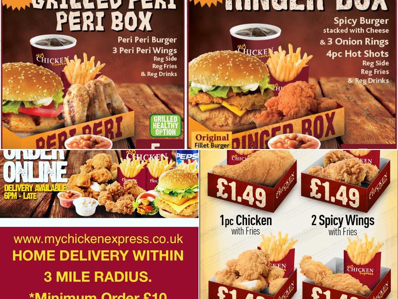 My Chicken Express Menu