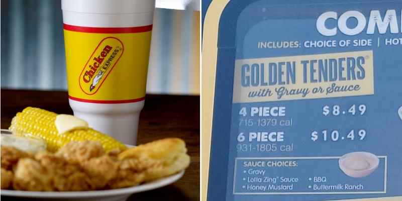Chicken Express Menu