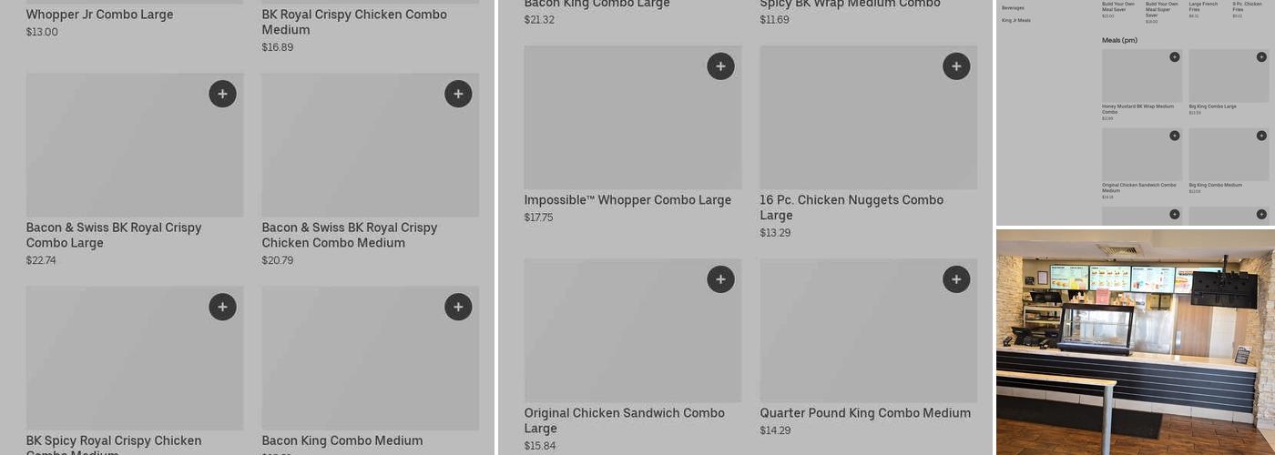 Burger King Menu