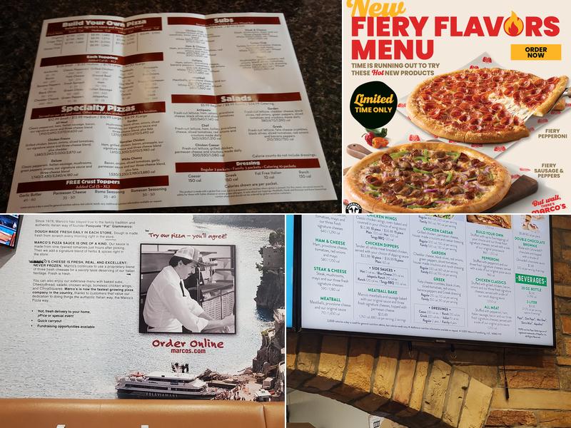 Marco's Pizza Menu