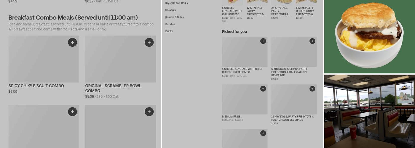 Krystal Menu