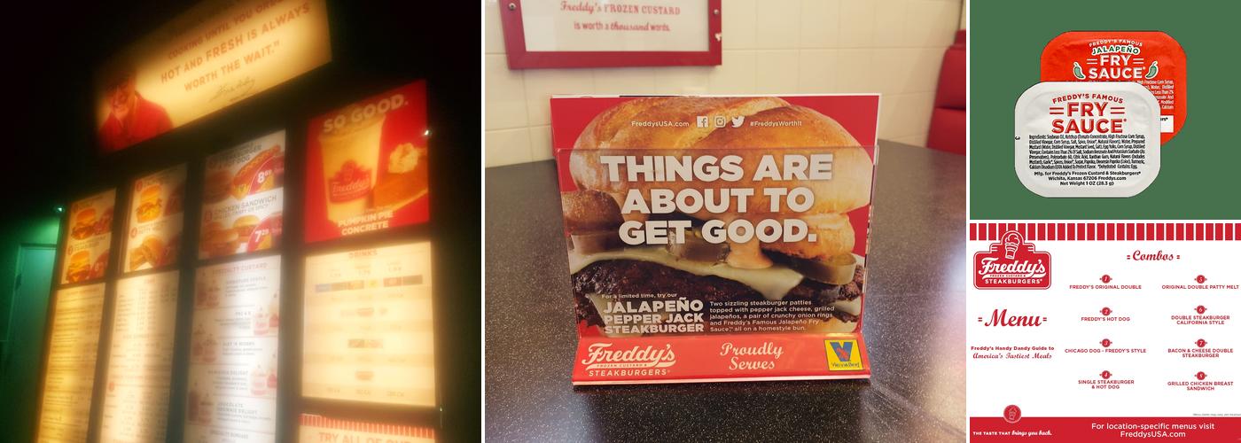 Freddy's Frozen Custard & Steakburgers Menu