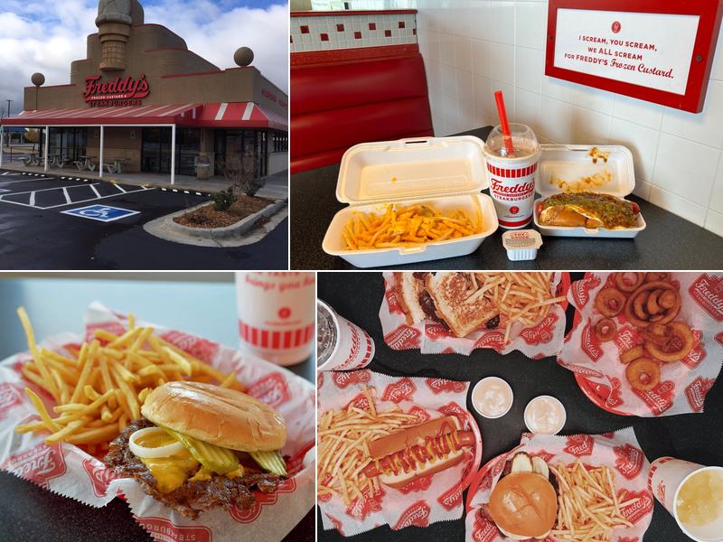 Freddy's Frozen Custard & Steakburgers 1525 S I-35 Service Rd, Moore