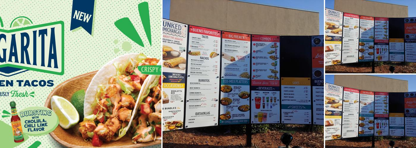 Taco Bueno Menu
