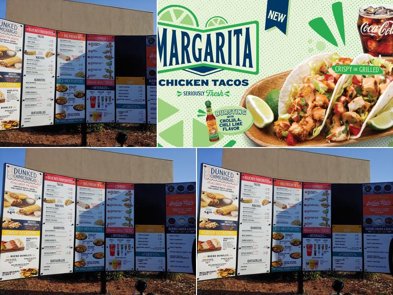 Taco Bueno Menu