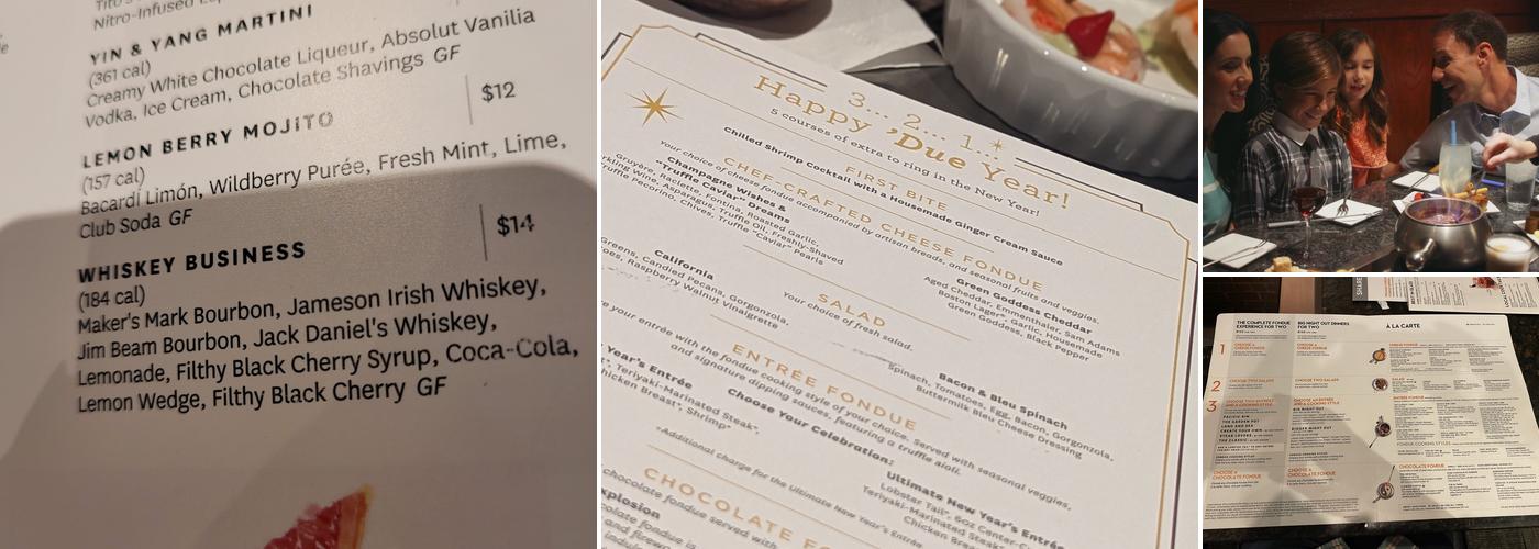 The Melting Pot Menu