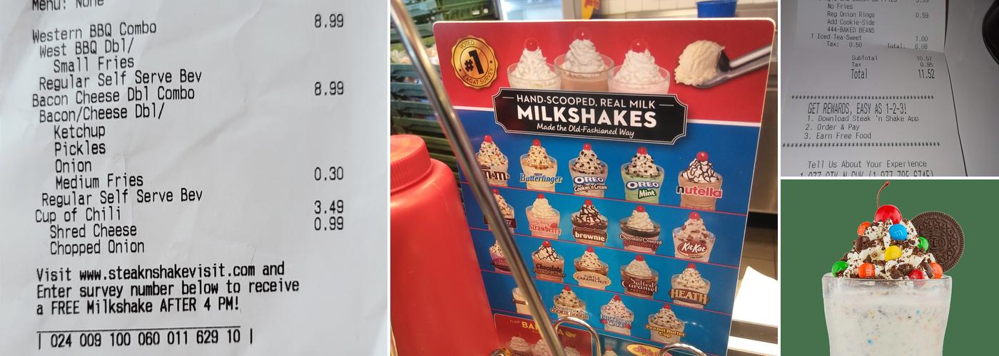 Steak ’n Shake Menu