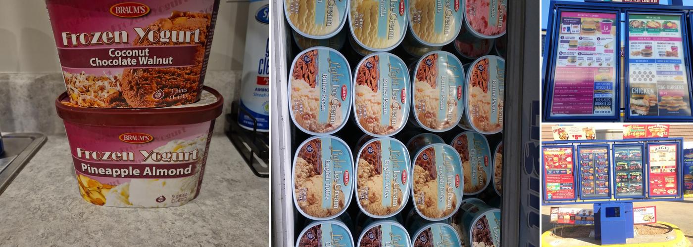 Braum's Ice Cream & Dairy Store Menu