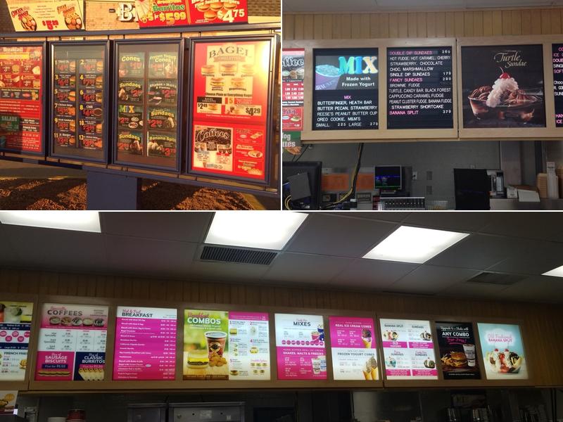 Braum's Ice Cream & Dairy Store Menu