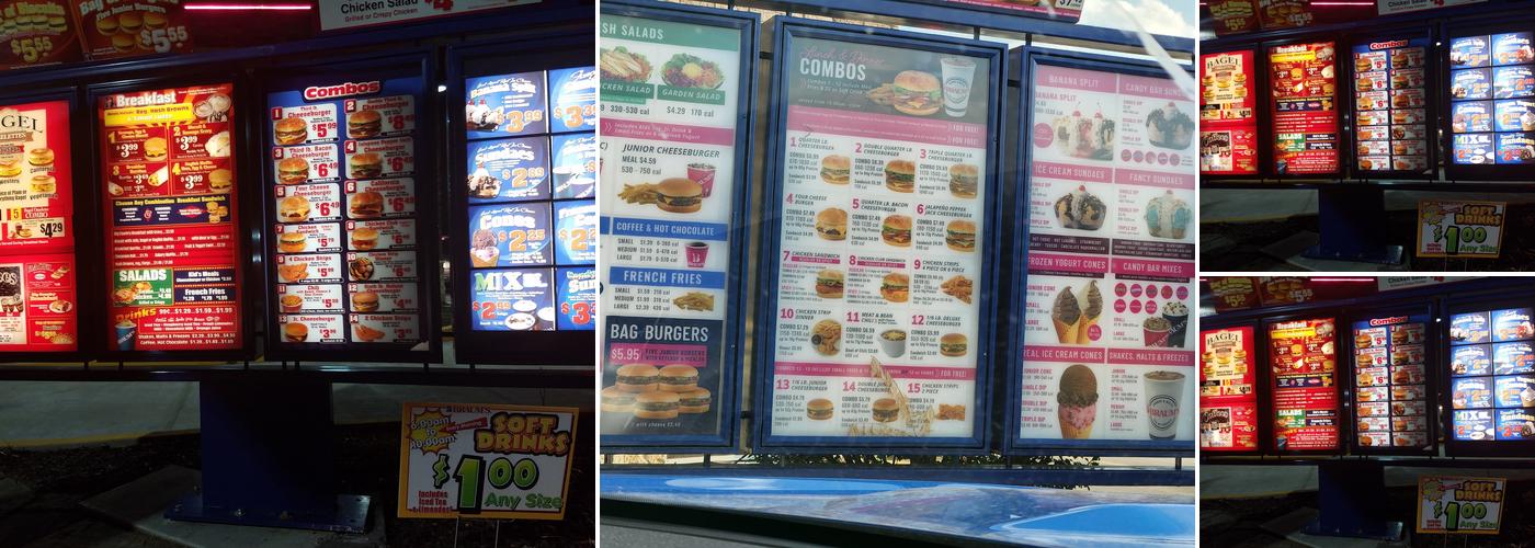 Braum's Ice Cream & Dairy Store Menu