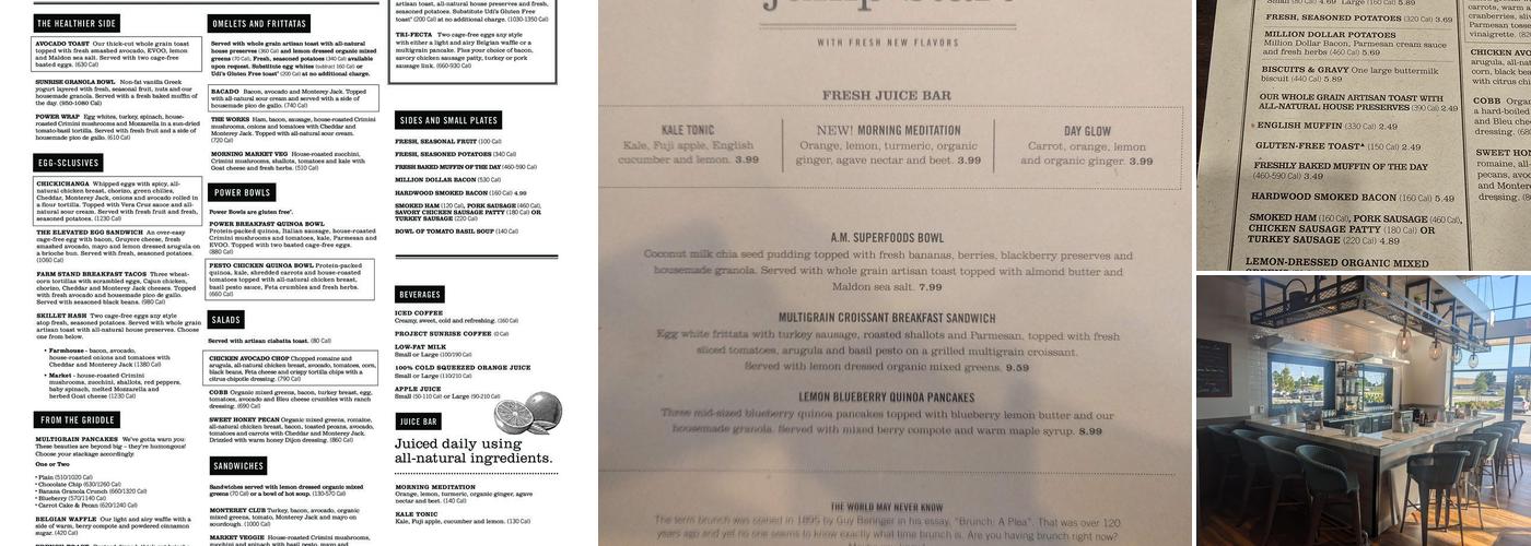 First Watch Menu
