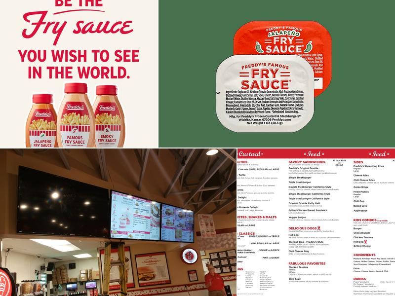 Freddy's Frozen Custard & Steakburgers Menu