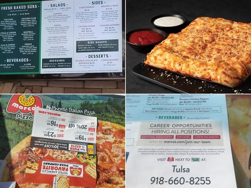 Marco's Pizza Menu