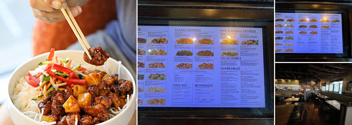 Pei Wei Asian Kitchen Menu