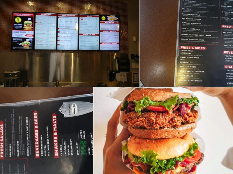Smashburger Menu