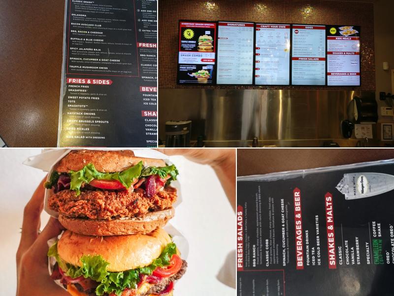 Smashburger Menu