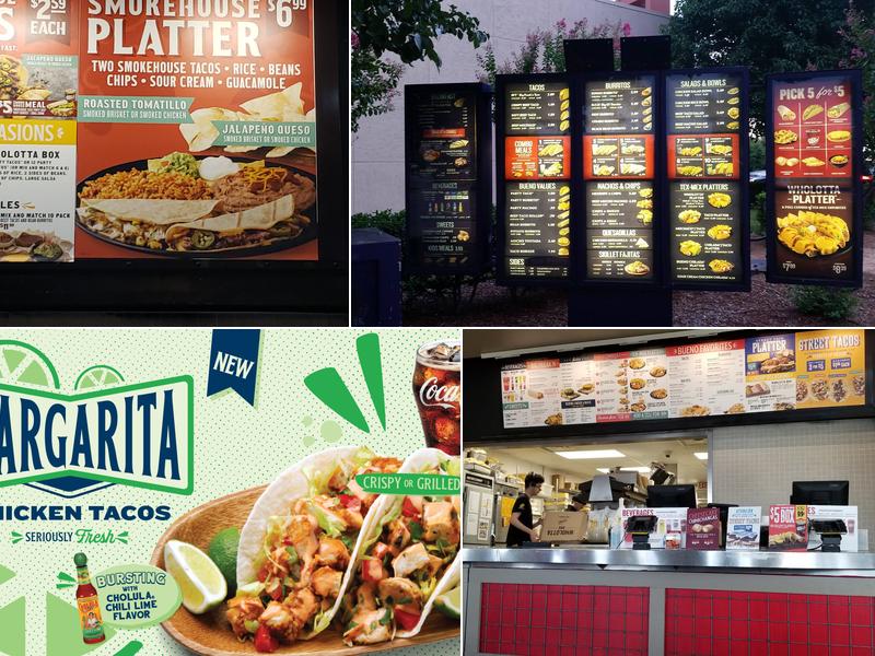 Taco Bueno Menu