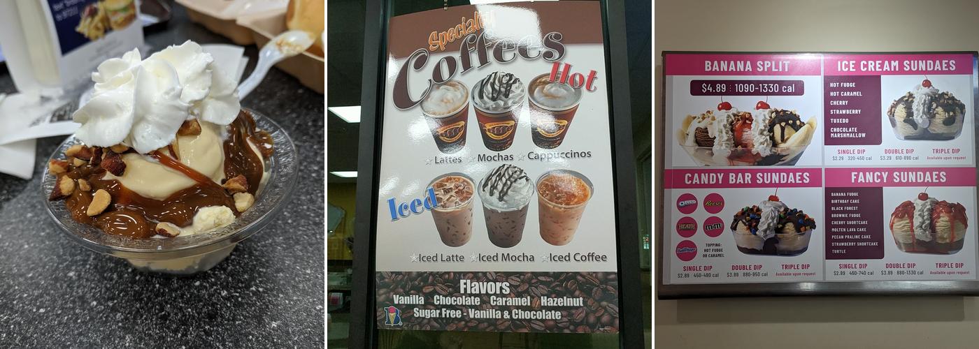 Braum's Ice Cream & Dairy Store Menu