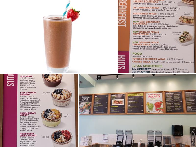 Tropical Smoothie Cafe Menu