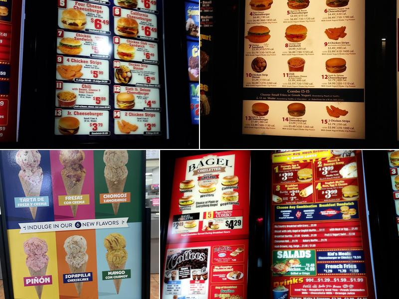 Braum's Ice Cream & Dairy Store Menu