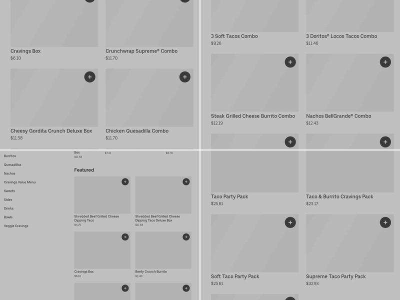 Taco Bell Menu