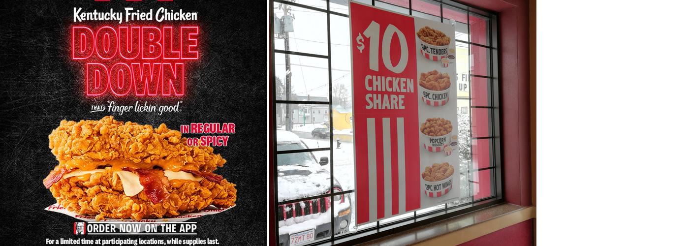 KFC Menu