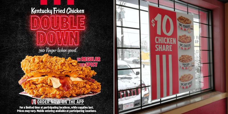 KFC Menu