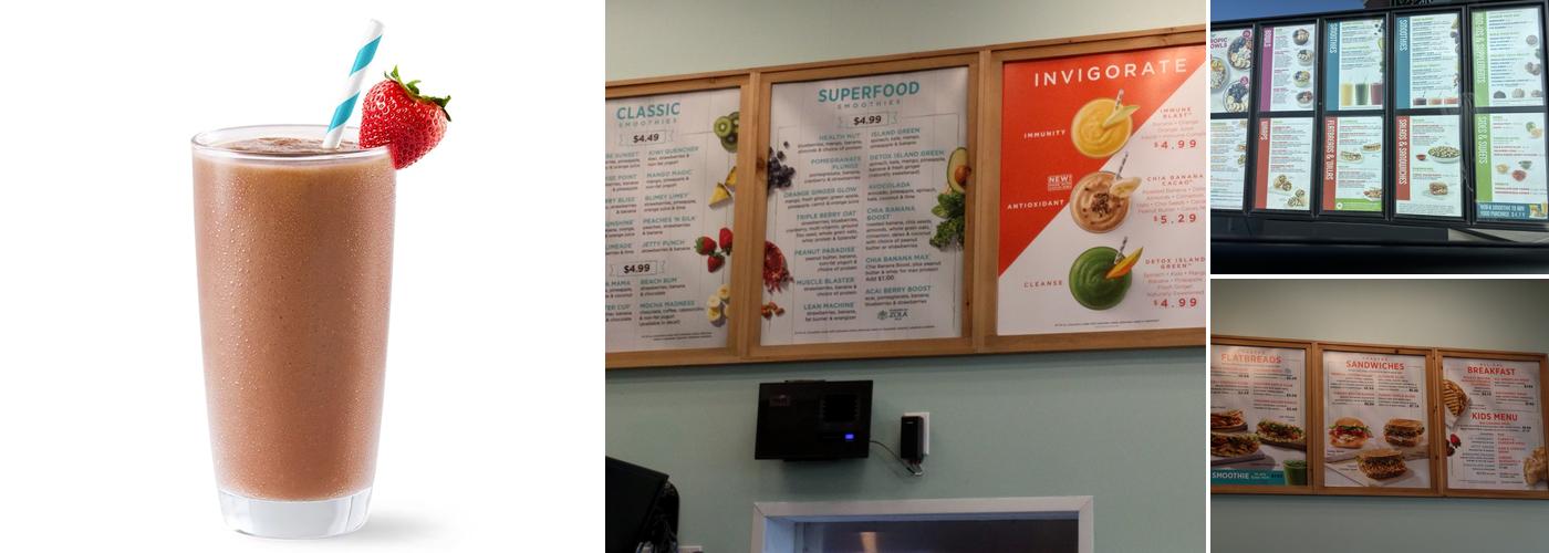Tropical Smoothie Cafe Menu