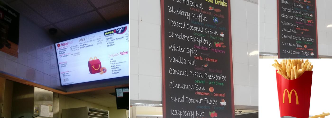 McDonald's Menu