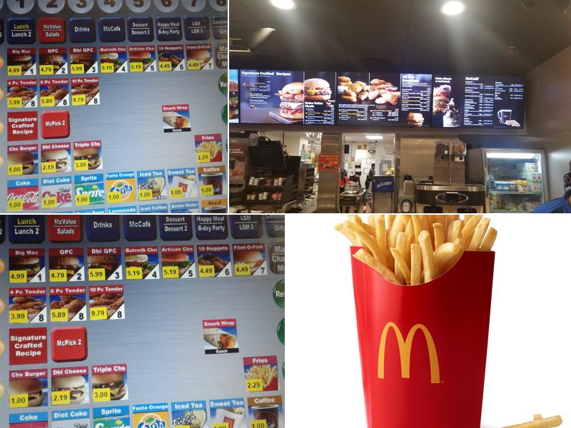 McDonald's Menu