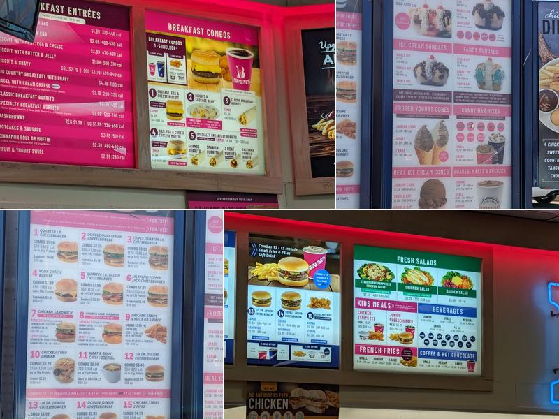 Braum's Ice Cream & Dairy Store Menu