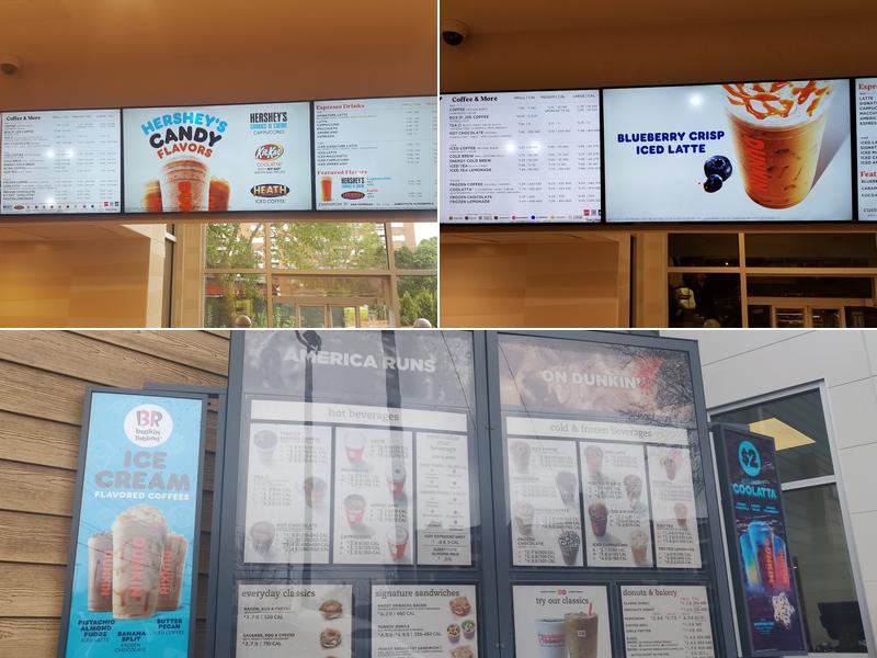 Dunkin' Menu