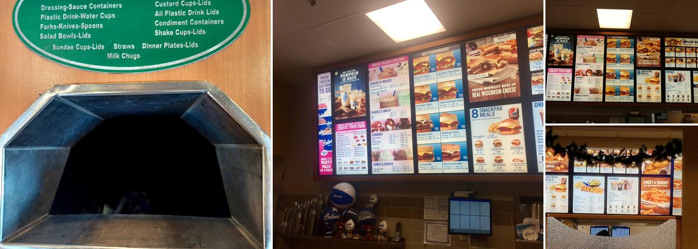 Culver’s Menu