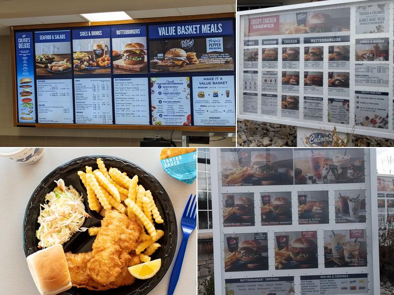 Culver’s Menu