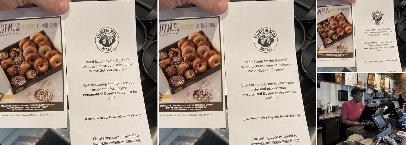 Einstein Bros. Bagels Menu
