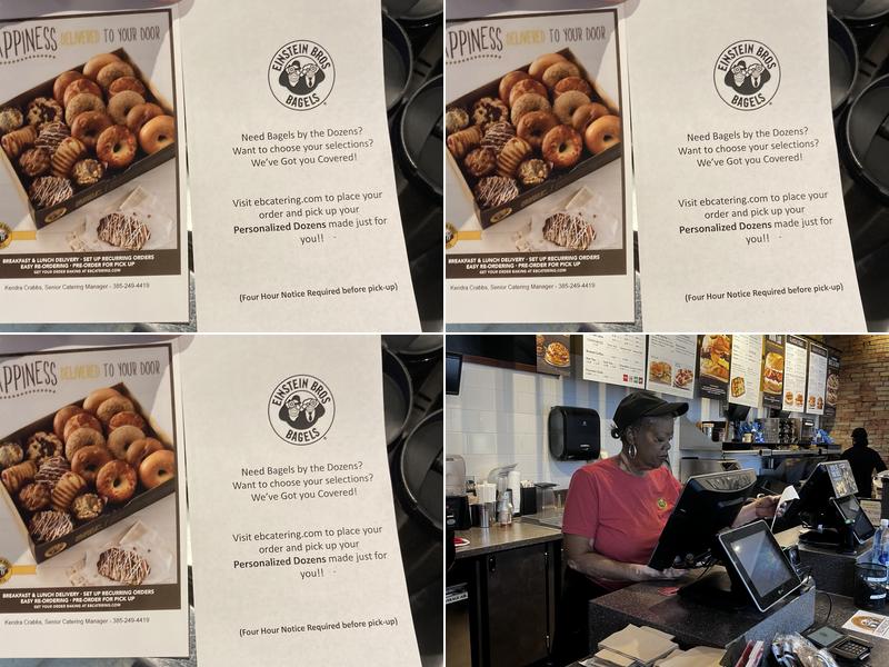 Einstein Bros. Bagels Menu