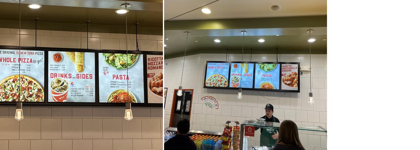 Sbarro Menu