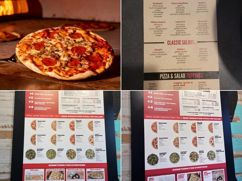 MOD Pizza Menu