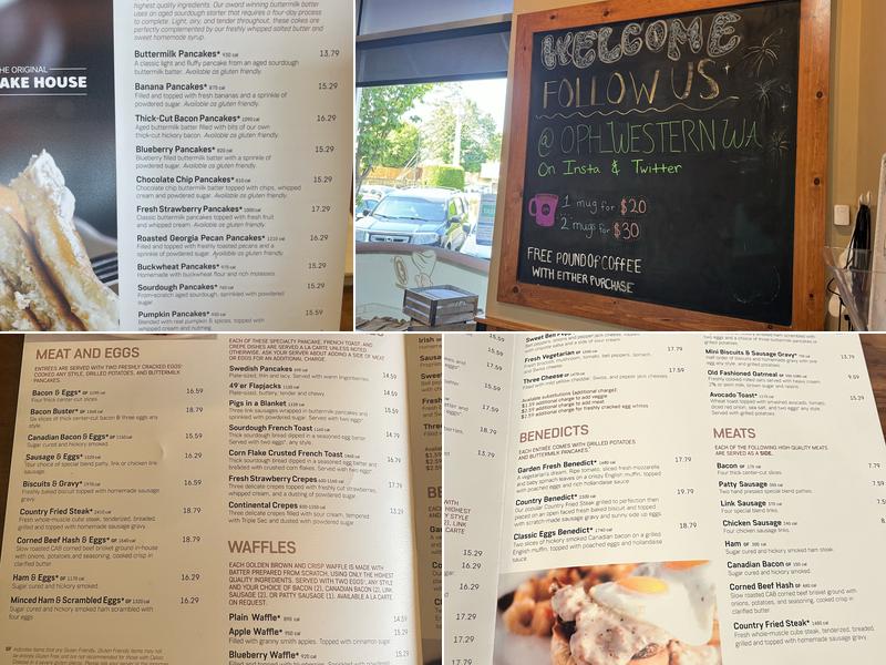 The Original Pancake House Menu