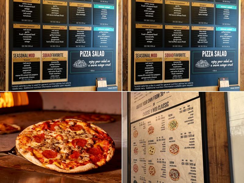 MOD Pizza Menu