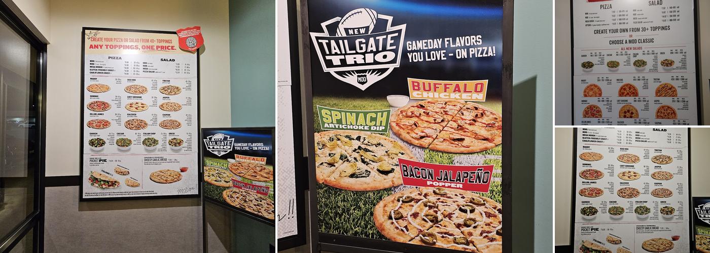 MOD Pizza Menu