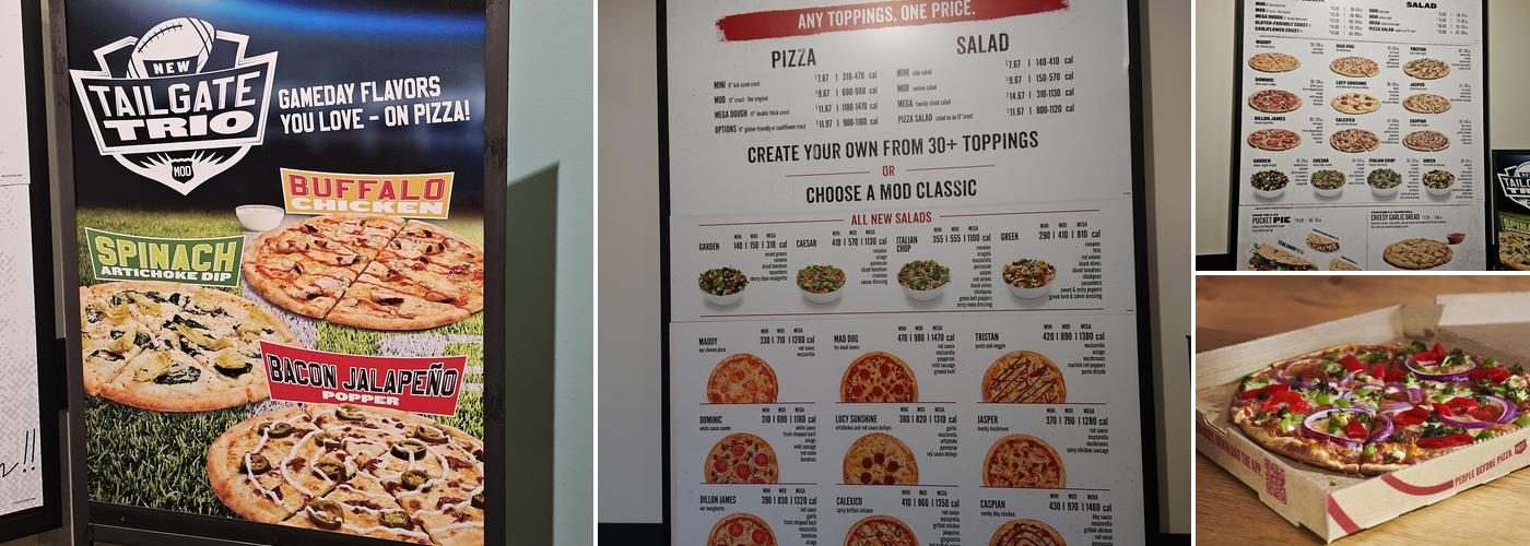 MOD Pizza Menu
