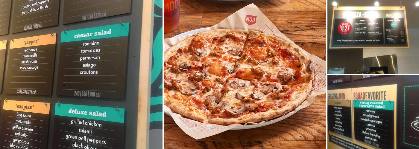 MOD Pizza Menu