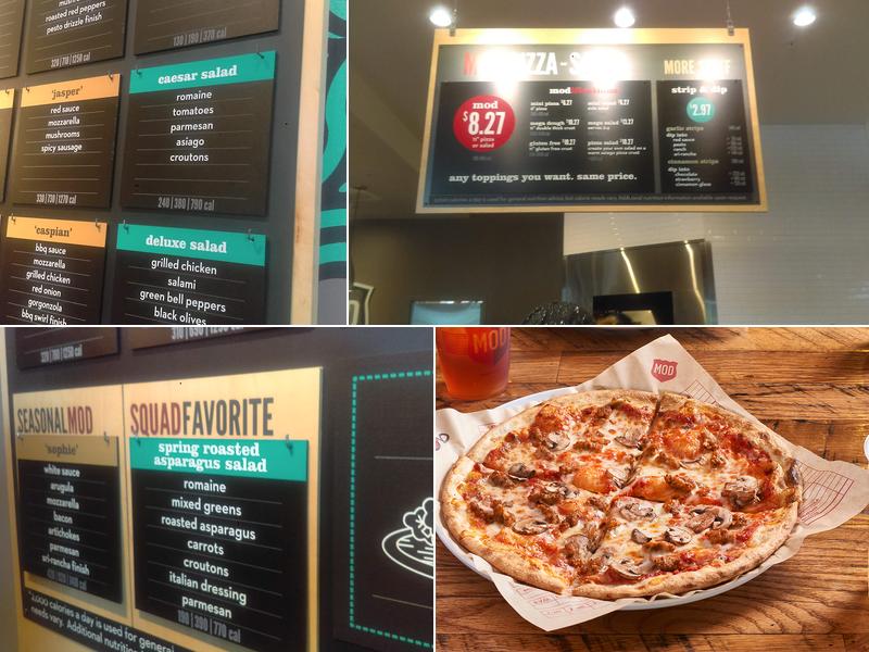 MOD Pizza Menu