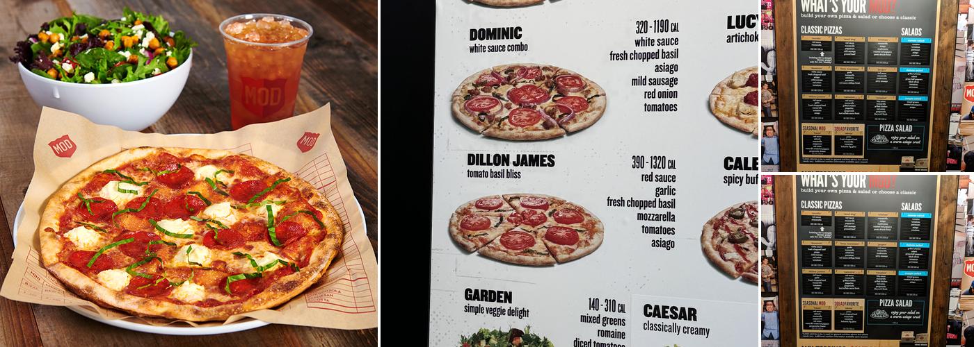 MOD Pizza Menu
