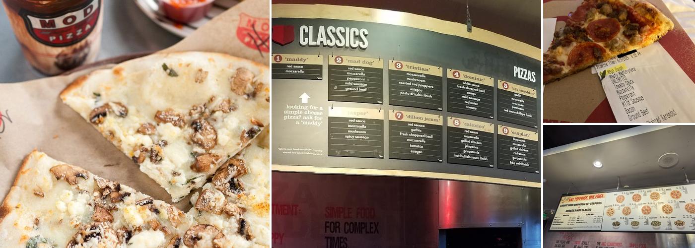 MOD Pizza Menu