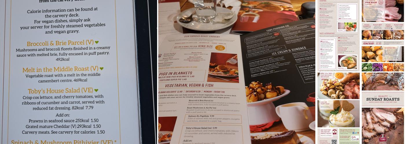 Toby Carvery Dodworth Valley Menu