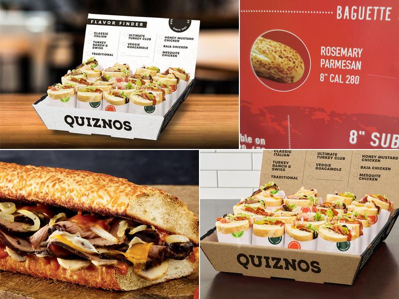Quiznos Menu