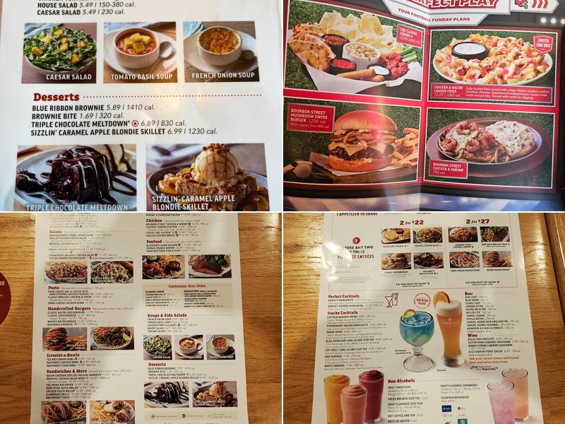 Applebee's Grill + Bar Menu