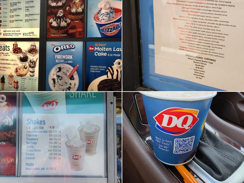 Dairy Queen Menu